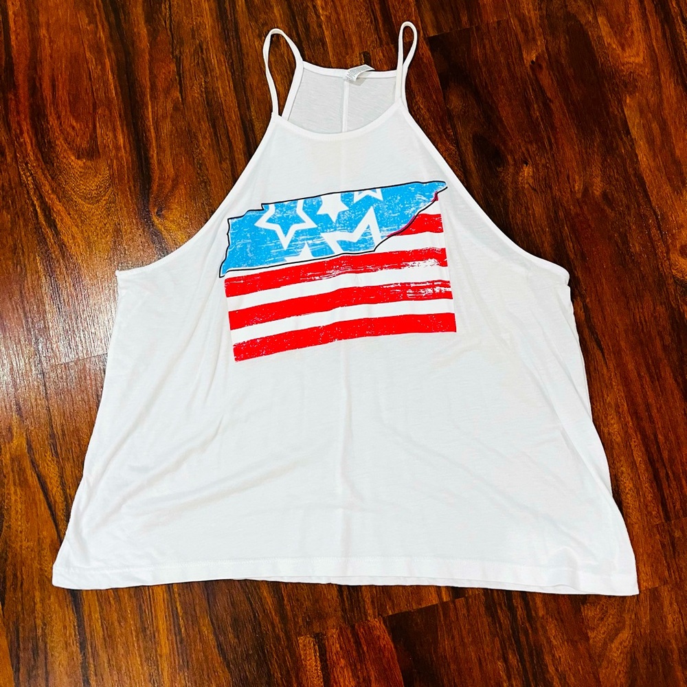 Red, White, and Blue TN Patriotic Tank